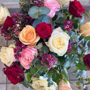 Bouquet de Roses Multi couleurs