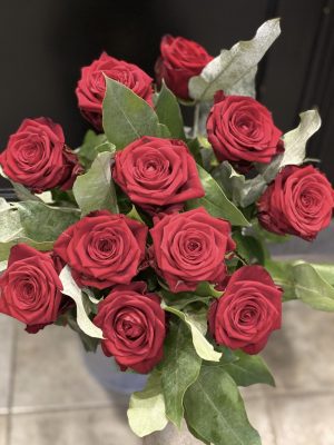 bouquet rose rouge saint valentin