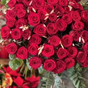 bouquet rose rouge