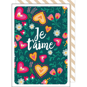 CARTE JE T AIME