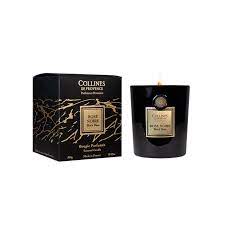 Bougie collines de provence rose noire