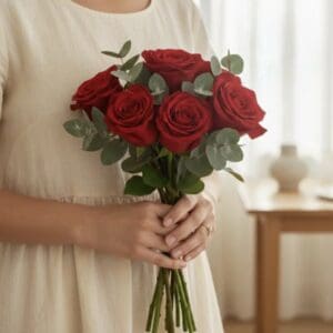 bouquet de roses rouges